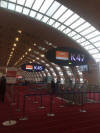 Smoking area Charles de Gaulle at Terminal 2E - Gate - K45