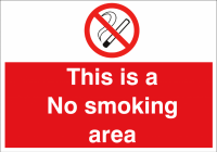 Image result for no smoking area sign